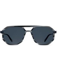 KARL LAGERFELD - Navigator-Frame Sunglasses - Lyst