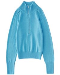 Studio Nicholson - Maren Half-Zip Sweater - Lyst