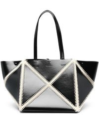 Nanushka - Handtasche Mit Ziernähten - Lyst