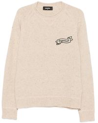 DSquared² - Jersey Con Parche Del Logo - Lyst