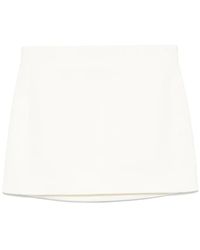 Wardrobe NYC - Column Mini Skirt - Lyst