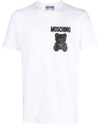 Moschino - Cotton T-shirt With Print - Lyst