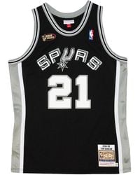 Mitchell & Ness - Authentic "Nba San Antonio Spurs 02 Tim Duncan" Jersey - Lyst