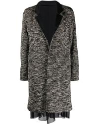 Undercover - Single-breasted Wool Coat - Lyst