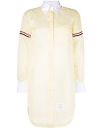 Thom Browne - Rwb Shirt Mini Dress - Lyst