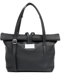 Maison Margiela - Medium Paper Leather Shoulder Bag - Lyst