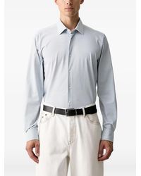 Joop! - Geometric-Print Long-Sleeve Shirt - Lyst