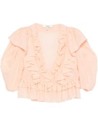 Chloé - Chloé Silk Top - Lyst