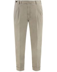 PT Torino - Cotton-blend Pants - Lyst