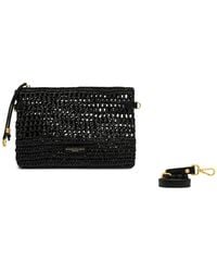 Gianni Chiarini - Small Nefeli Crochet Zip Pouch Bag - Lyst