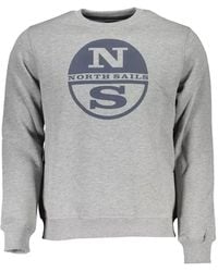 North Sails - Logo-Print Sweatshirt - Lyst