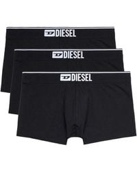 DIESEL - Umbx-Damien Logo-Detail Boxers (Set Of Three) - Lyst