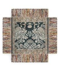 Pierre Louis Mascia - Aloeuw Floral-Print Fringed Scarf - Lyst