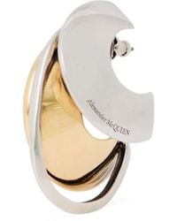Alexander McQueen - Accumulation Faceted Single Earring - Lyst