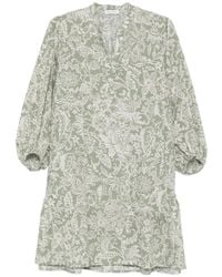 Marc O' Polo - Floral-Print Mini Dress - Lyst