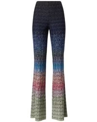 Missoni - Dégradé Lamé Flare Trousers - Lyst