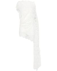 Christopher Esber - Floating Lace Mini Dress - Lyst