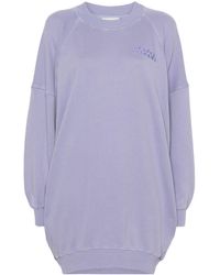 Isabel Marant - Tenery Organic Cotton Sweatshirt Dress - Lyst