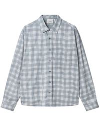 Axel Arigato - Distort Gingham Pocket Shirt - Lyst