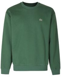 Lacoste - Pullover Mit Logo-Patch - Lyst