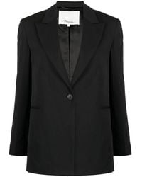 3.1 Phillip Lim - Peak-lapel Single-breasted Blazer - Lyst