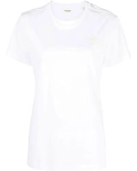 Isabel Marant - Aby Cotton T-Shirt - Lyst