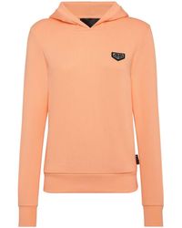 Philipp Plein - Hoodie À Plaque Logo - Lyst