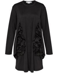 Comme des Garçons - Ruffled Long-Sleeve T-Shirt - Lyst