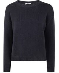 Base London - Crew-Neck Wool Sweater - Lyst