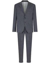 DSquared² - Checked Single-Breasted Wool Suit - Lyst