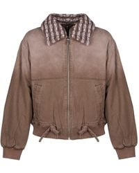 Axel Arigato - Knitted-Collar Jacket - Lyst