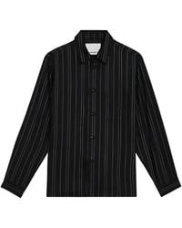Isabel Marant - Irudy Pinstriped Cotton Shirt - Lyst