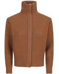 Max Mara - Zip-Fastening Cardigan - Lyst