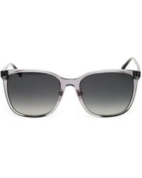 Emporio Armani - Rectangle-Frame Sunglasses - Lyst