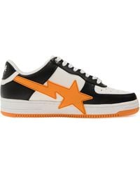 A Bathing Ape - Bapesta Os #2 Star-Lightning Bolt Sneakers - Lyst