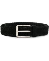 Tod's - Braided Suede Belt - Lyst