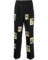 DENIM TEARS - Wool Polaroid Print Trousers - Lyst