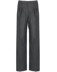 Loulou de Saison - Pantalon Sbiru Lds À Plis - Lyst