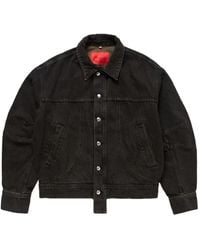 Eckhaus Latta - Panelled Denim Jacket - Lyst