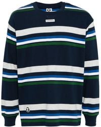 Aape By A Bathing Ape - T-Shirt A Righe - Lyst