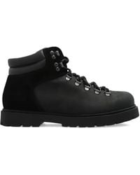 Birkenstock - Jackson Leren Enkellaarzen Met Veters - Lyst