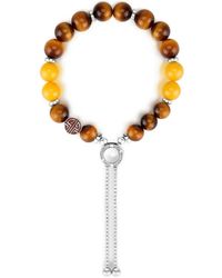 Shanghai Tang - Pulsera Tang of Earth con motivo de ojo de tigre - Lyst