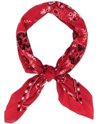 DSquared² Halstuch mit Print - Rot