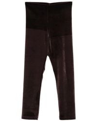 ANDAMANE - New Holly Velvet Cropped Trousers - Lyst