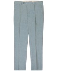 Incotex - Pressed-Crease Tailored Trousers - Lyst
