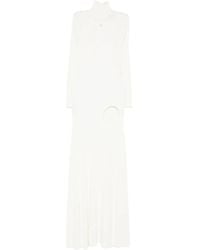 Coperni - Ribgebreide Maxi-Jurk - Lyst