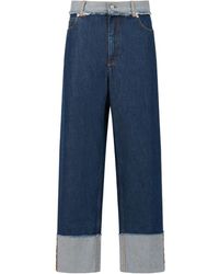 Marni - Cuffed Jeans - Lyst