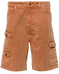 ERL - Jeans-Shorts mit aufgesetzten Taschen - Lyst