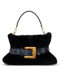 Balmain - Borsa A Spalla Anthem Media - Lyst
