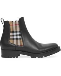 Burberry - Stivali usati - Lyst